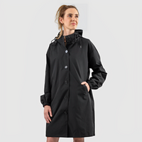 Raina | Waterproof Lightweight Hooded Rain Jacket