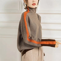 Anita | Elegant cashmere turtleneck sweater