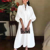 Audrey | Comfortable & Stylish Women's High Neck Maxi Dress