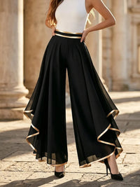 Naomi | Elegant Wide-Leg Flowy Palazzos