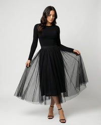 Sophia | Elegant High-Waisted Ankle-Length Maxi Skirt