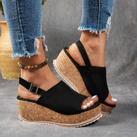 Adriana | Comfortable Platform Wedge Sandals