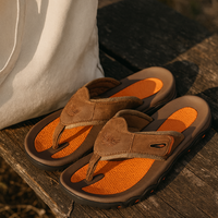 Ronald | Men’s Leather Ergonomic Summer Sandals
