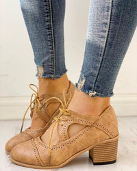 Jayla | Comfortable & Stylish Women's Lace Up Oxford Shoes