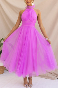 Clara | Women's Elegant Tulle Wedding Guest Dress
