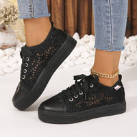 Julieta | Elegant And Breathable Lace Sneakers