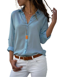 Millie | Classic Button-Down Long Sleeve Shirt