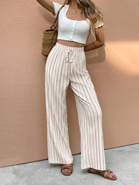 Isabela | Comfortable And Breezy Striped Wide-Leg Pants