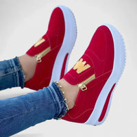 Lyla | Modern and Comfortable Platform Slip-On Sneakers