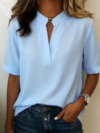 Siena | Relaxed Fit V-Neck Blouse