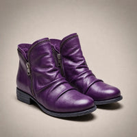 Aliza | Timeless Style Leather Ankle Boots