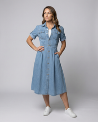 Sophia | Timeless And Comfortable Everyday Denim Dress