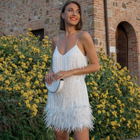 Zarelle | Women's Sequin Bodycon Cocktail Mini Dress