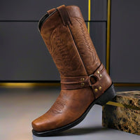 Nathan | Classic Distinction And Genuine Leather Boots