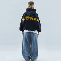 Caroline | Unisex Oversized Fleece Pullover Hoodie