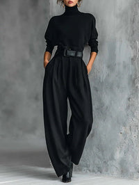 Norah | Elegant & Comfortable Turtleneck Two Piece Set