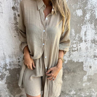 Galilea | Premium Linen-Blend Co-ord Set