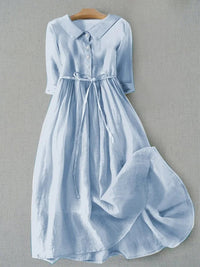 Ayla | Breathable and Comfortable Cotton Linen Dress