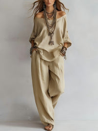 Melanie | Luxurious and Breezy Two-Piece Resort Set
