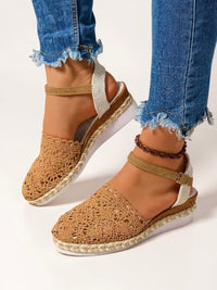 Julieta | Boho Crochet Espadrille Comfort Sandals
