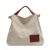Emery | Large Shoulder Canvas Tote Bag