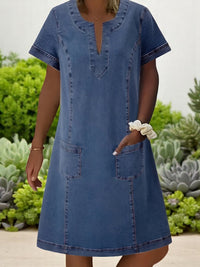 Lainey | Soft and Lightweight Denim Dress