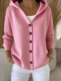 Luisa | Relaxed-Fit Hooded Knit Cardigan