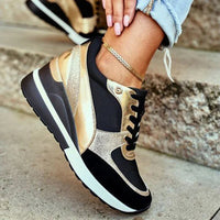 Cynthia | High Heeld Wedge Sneakers for Women