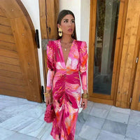 Audrey | Flattering Wrap Wedding Guest Dress for Special Occasions