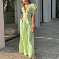 Leila | Elegant & Sophisticated Women's Wide Leg Jumpsuit