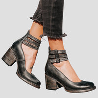 Mila | Sleek and Versatile Comfort Heels Boots
