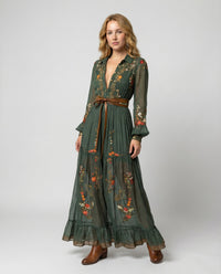 Eliza | Elegant & Boho Women's Flowing Maxi Dress