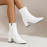 Elena | Elegant And Modern Pointed Toe Ankle Boots