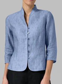 Martina | Elegant Long Sleeve Blouse