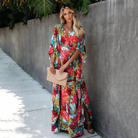 Alaia | Classic Kimono Maxi Wedding Guest Dress