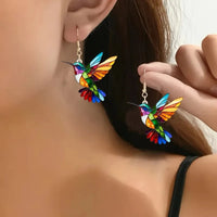 Daisy | Colorful & Lightweight Hummingbird Earrings for Women