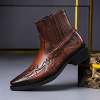 Elias | Handmade Italian Leather Heritage Boots