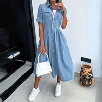 Olivia | Feminine And Effortless Spring Denim Dress