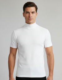 David | Premium Slim-Fit Men's Turtleneck T-Shirt