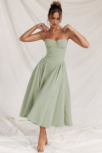 Liora | Elegant And Versatile Midi Dress