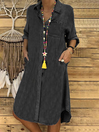 Lina | Casual and Stylish Denim Shirt Dress