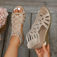 Amelia | Orthopedic Rhinestone Comfort Sandals