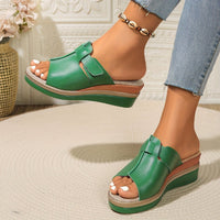Liana | Comfortable Open-Toe Wedge Platform Sandals