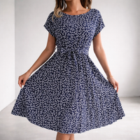 Zoey | Elegant Floral-Inspired Summer Dress