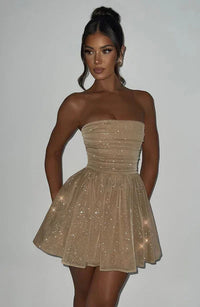 Emery | Women's Elegant Sleeveless Mini Dress