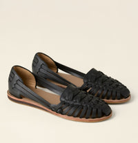 Aliyah | Woven Closed-Toe Slip-On Comfort Sandals
