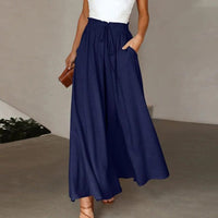 Neriah | Elegant High-Waisted Wide Leg Palazzo Pants