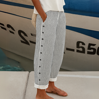 Laura | Elegant High-Waisted Women's Trousers