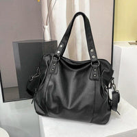 Adelina | Large Capacity Leather Tote Bag
