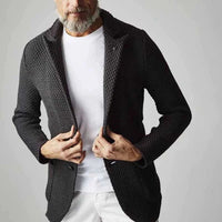 Jesus | Comfortable Blazer with Herringbone Pattern